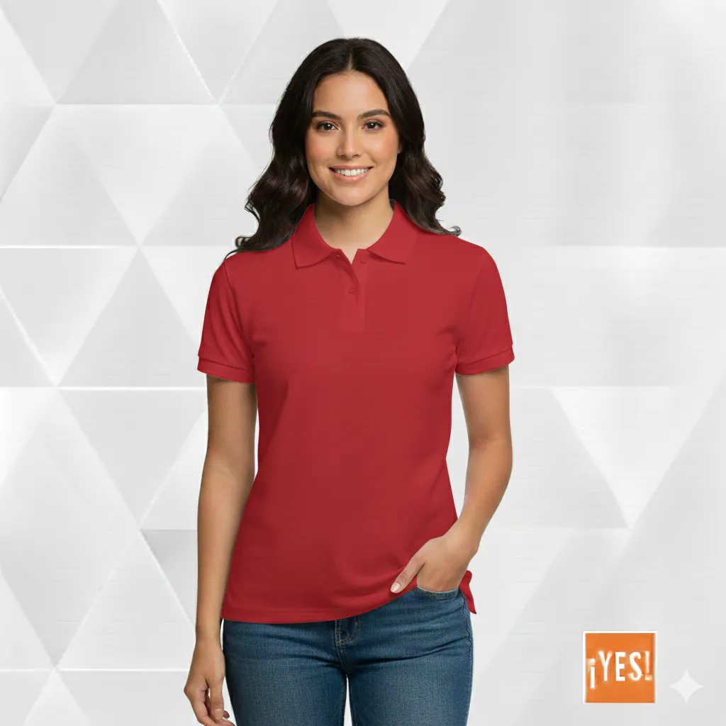 polo roja de mujer.webp