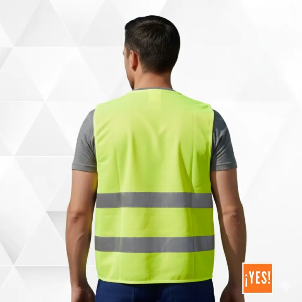 chaleco verde neon poliester espalda.webp