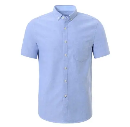 Camisa oxford manga corta