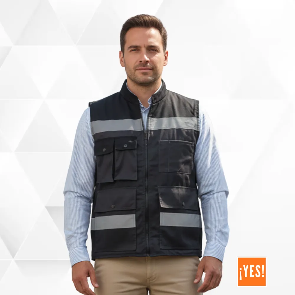 Chaleco especial cuello alto