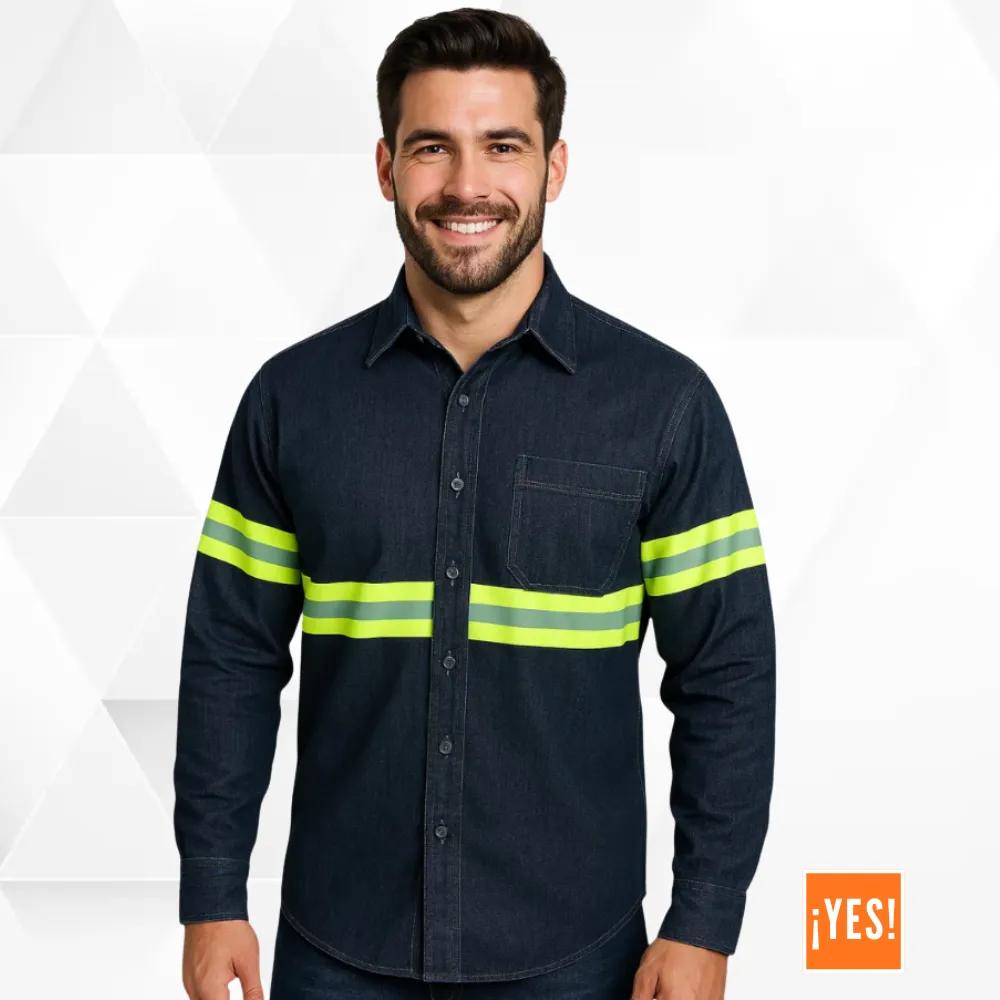 Camisa industrial jeans